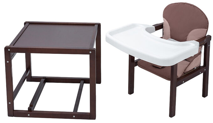 Стульчик-трансформер Babyroom Пони-220 тонированный шоколад / капучино