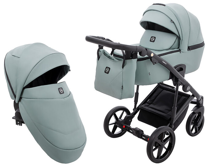 Коляска 2 в 1 Adamex Mobi Air Thermo New ECO ECO SA-20 нефрит