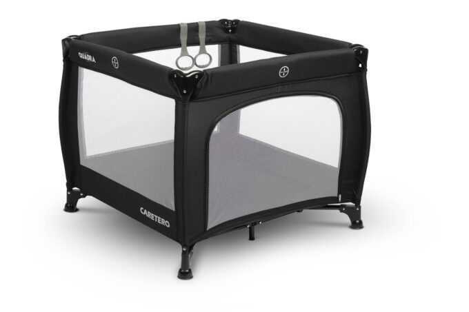 Детский манеж Caretero Quadra Black