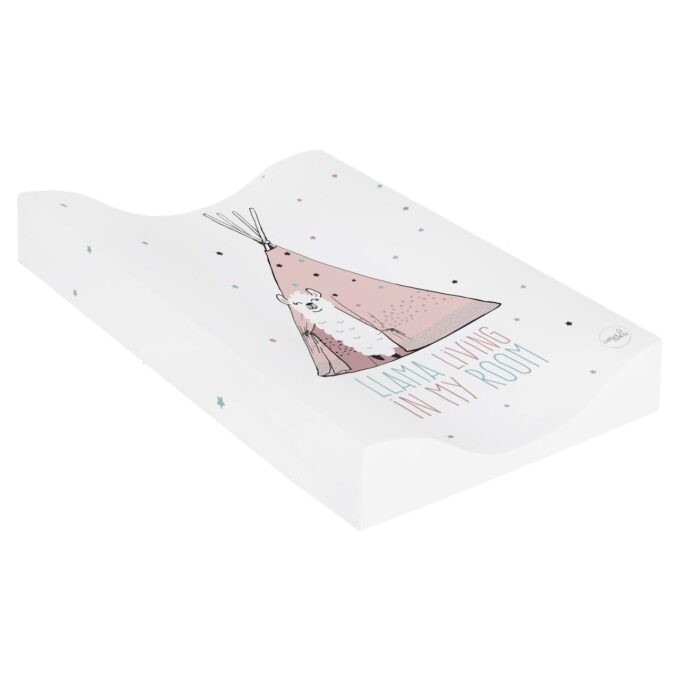 Пеленальный матрас мягкий Ceba Baby Soft профилированный матрас COSY (48x70 см) W-104-120-607 lolly polly lama
