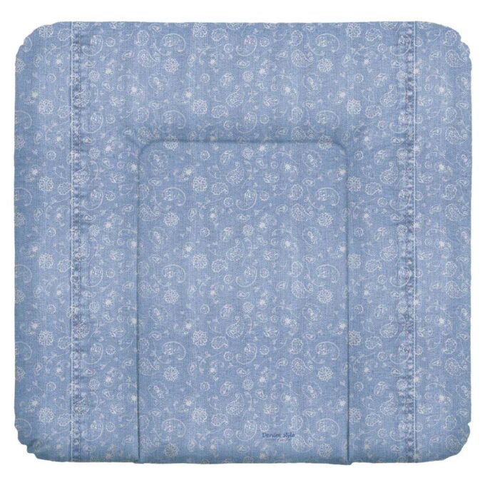 Пеленальный матрас мягкий Ceba Baby Soft матрас среднего размера (75x72 см) W-144-119-592 denim style boho blue