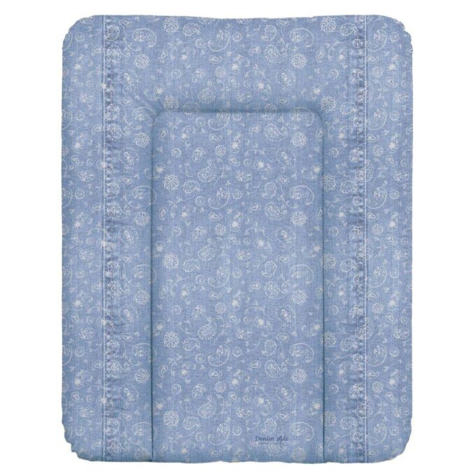 Пеленальный матрас мягкий Ceba Baby Soft матрас маленького размера (50x70 см) W-143-119-592 denim style boho blue