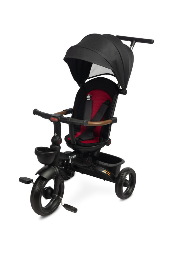 Детский трехколесный велосипед Caretero (Toyz) Saber Red