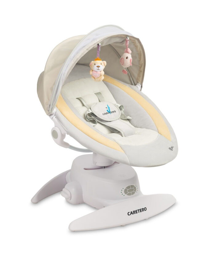 Детский шезлонг-качалка Caretero Opti Beige