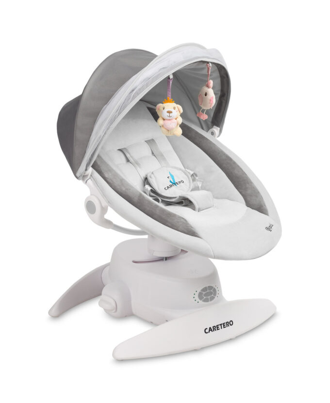 Детский шезлонг-качалка Caretero Opti Grey