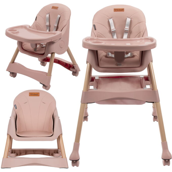 Стульчик для кормления Kidwell KARIMI Pink