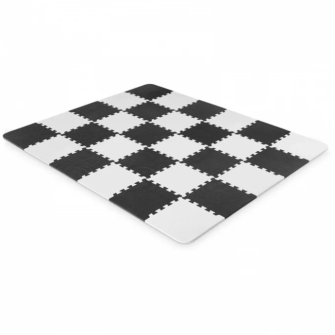 Детский коврик-пазл KiderKraft LUNO Black