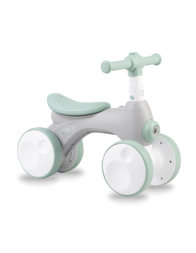 Беговел MoMi TOBIS Grey (со светом и мыльными пузырями )