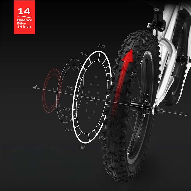 Біговел дитячий KidsBy Lime-Green - Зображення 5