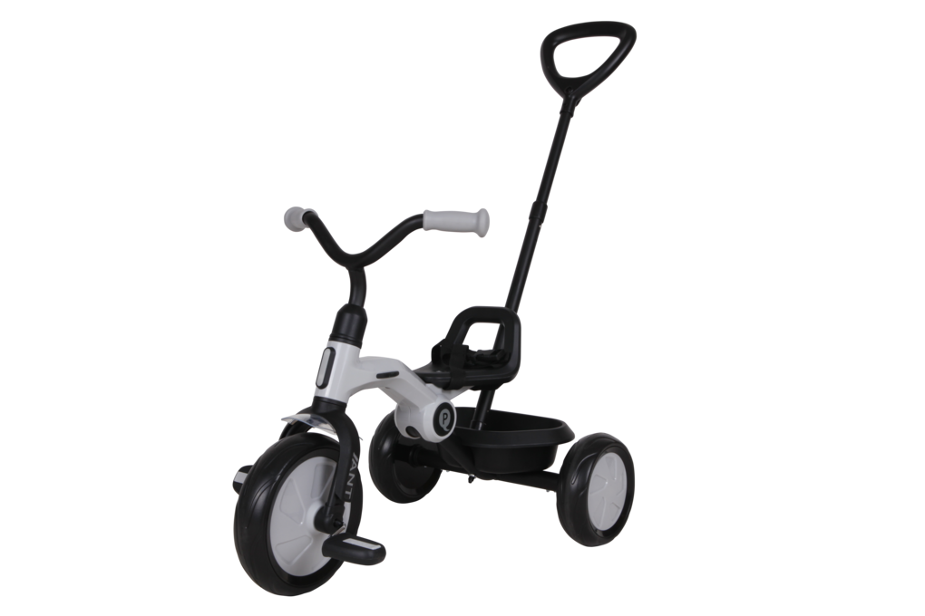 Велосипед складаний триколісний дитячий із батьківською ручкою Ant+ Grey
