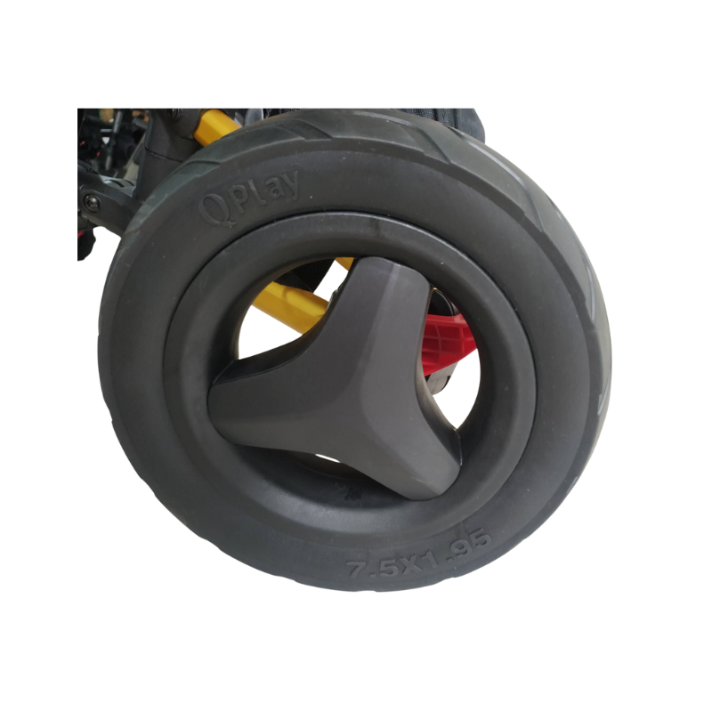 Велосипед складаний триколісний дитячий Nova+ Rubber Gold - Зображення 5