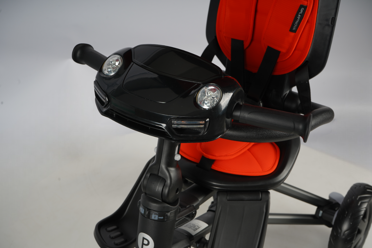 Музична панель для велосипеду зі світловими ефектами з USB та Bluetooth, Black - Зображення 7