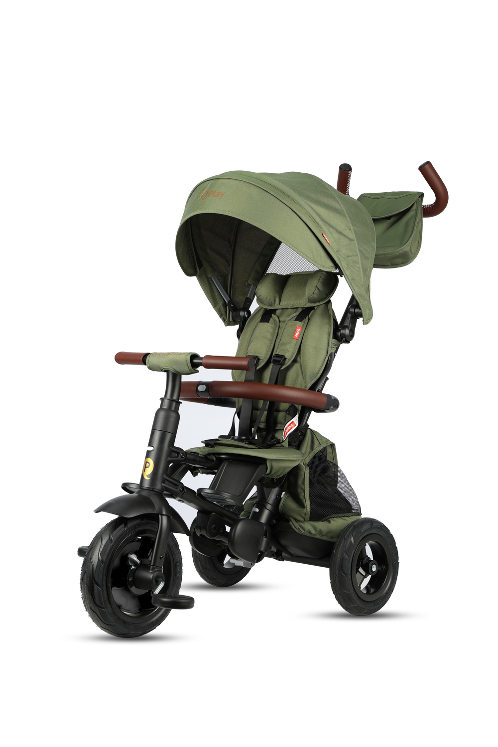 Велосипед складаний триколісний дитячий Rito Deluxe Green