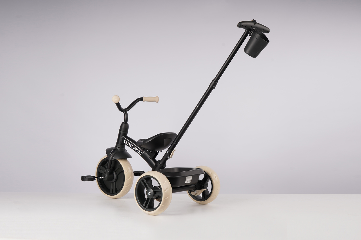 Велосипед триколісний дитячий Elite Pro Black - Зображення 3