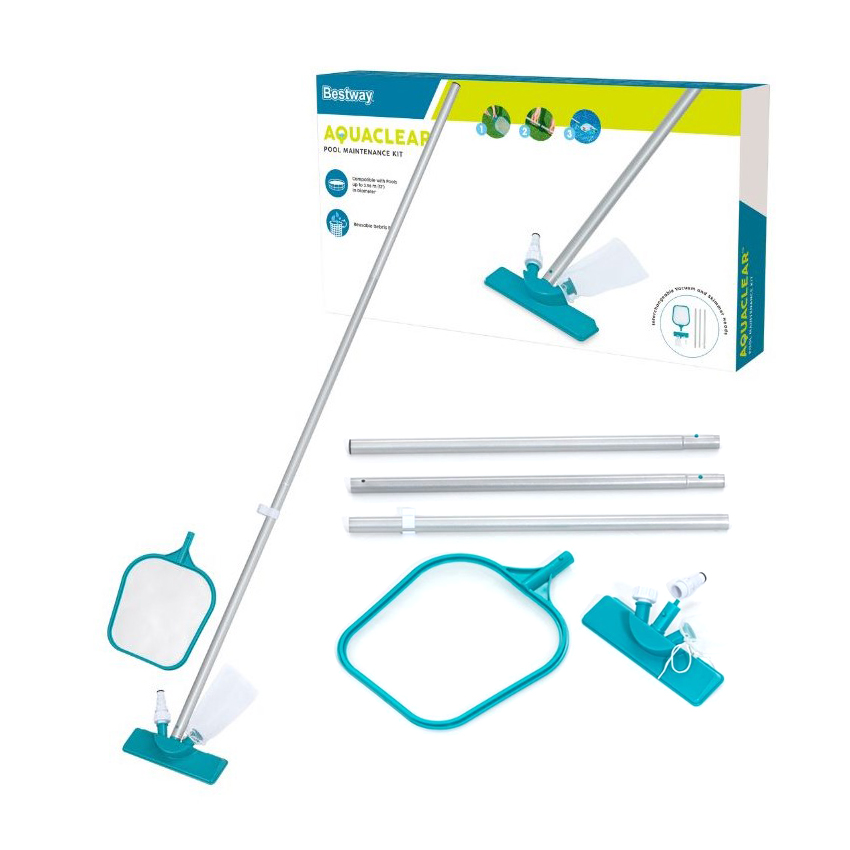 Набор для чистки бассейна, пылесос Bestway 58013