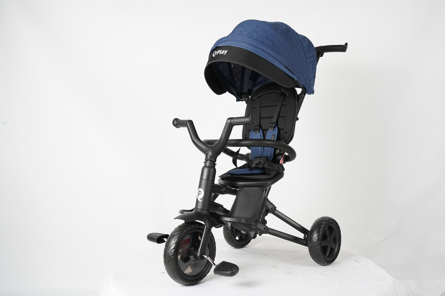 Велосипед складаний триколісний дитячий Nova Niello Blue - Зображення 2