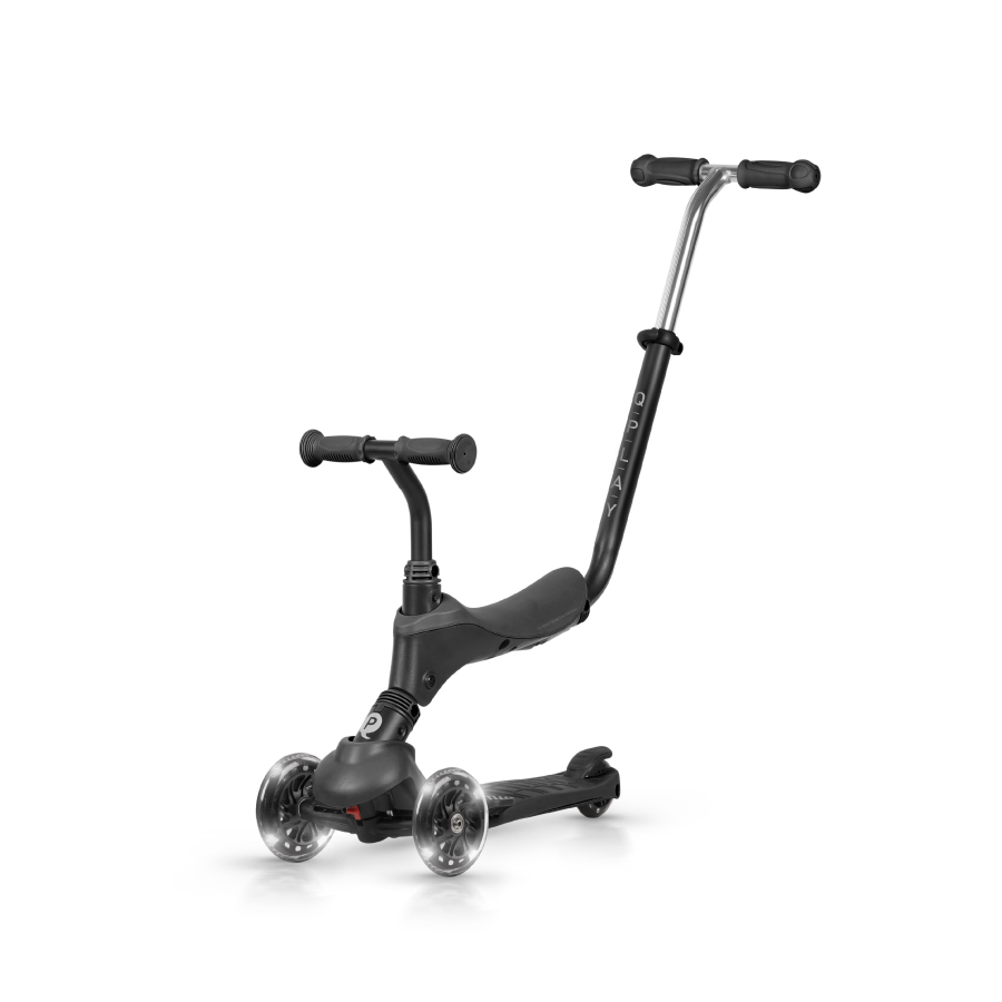 Самокат триколісний дитячий 5 в 1 Sema Pro Black