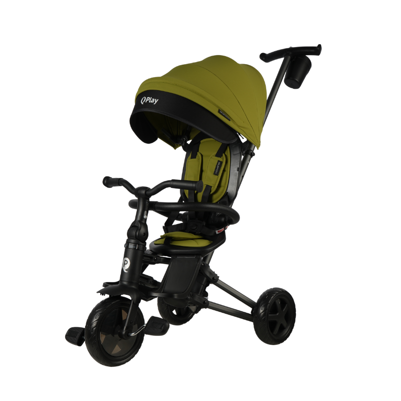 Велосипед складаний триколісний дитячий Nova Military Green