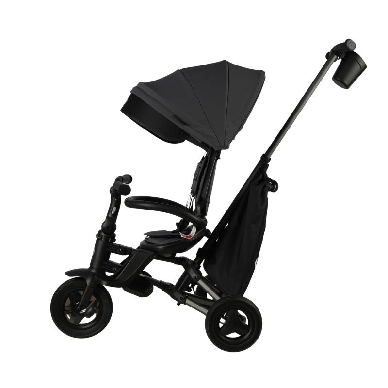 Велосипед складаний триколісний дитячий Nova+ Rubber Ultimate Black - Зображення 4
