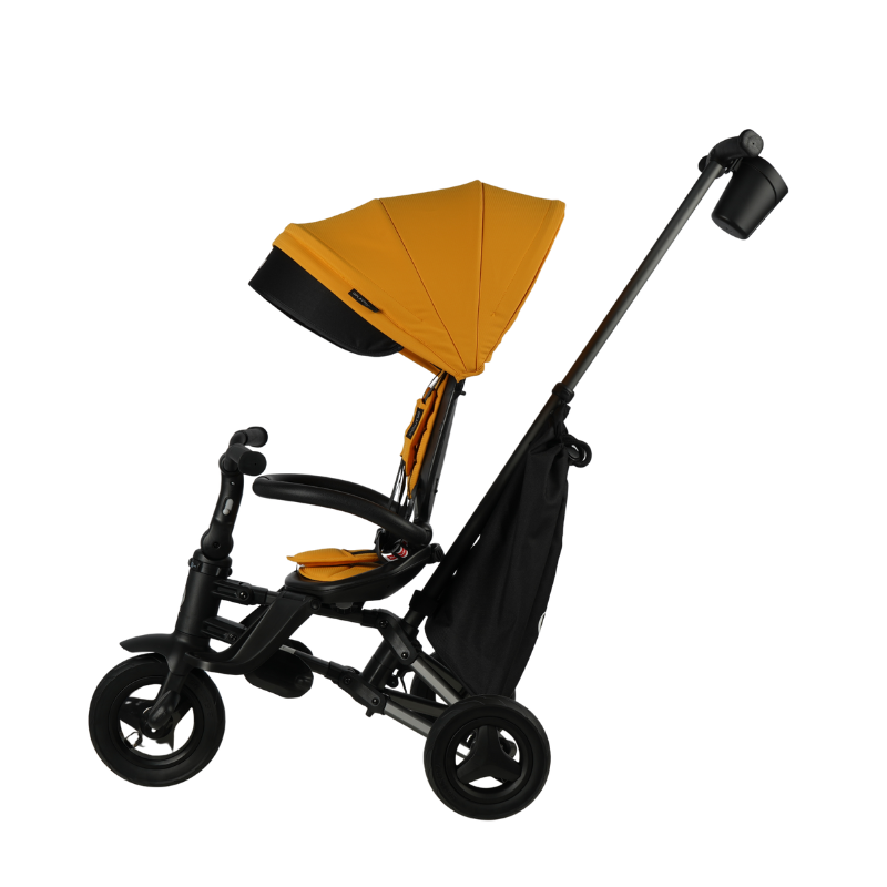 Велосипед складаний триколісний дитячий Nova+ Rubber Desert Yellow - Зображення 2