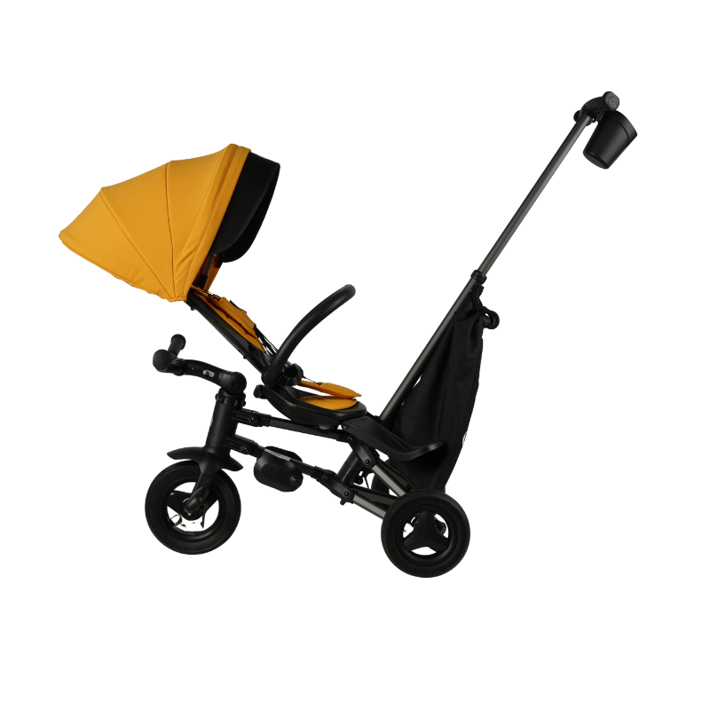 Велосипед складаний триколісний дитячий Nova+ Rubber Desert Yellow - Зображення 4