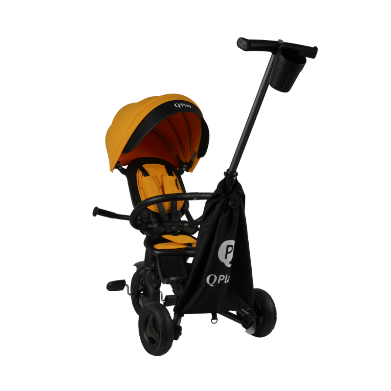 Велосипед складаний триколісний дитячий Nova+ Rubber Desert Yellow - Зображення 5