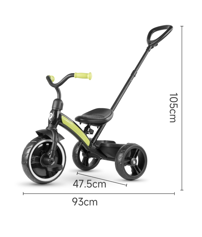 Велосипед триколісний дитячий Elite+ Green - Зображення 7