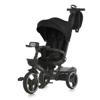 Дитячий триколісний велосипед Вектор чорний